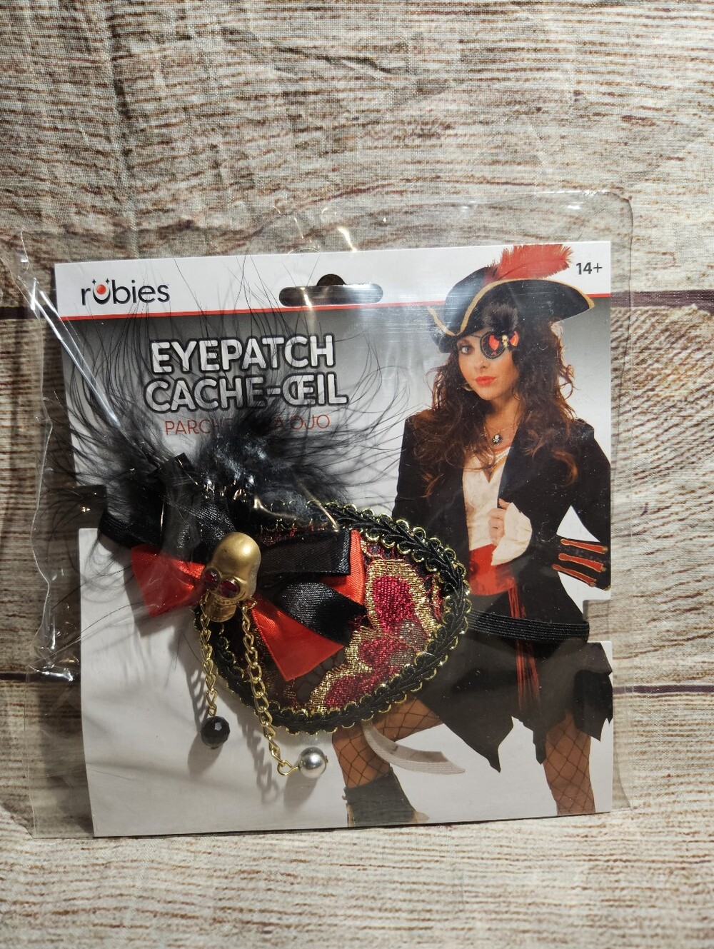 Rubies costume pirate eye patch Halloween costume accessory